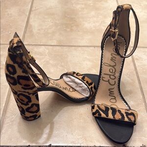 Sam Edelman Leopard Print Heels